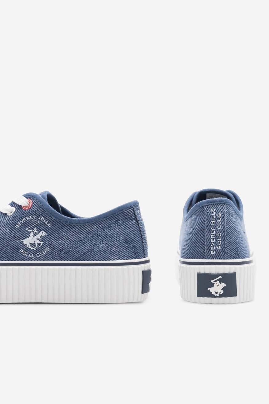 Pantofi pânză Beverly Hills Polo Club ALBASTRU - 5905588124733