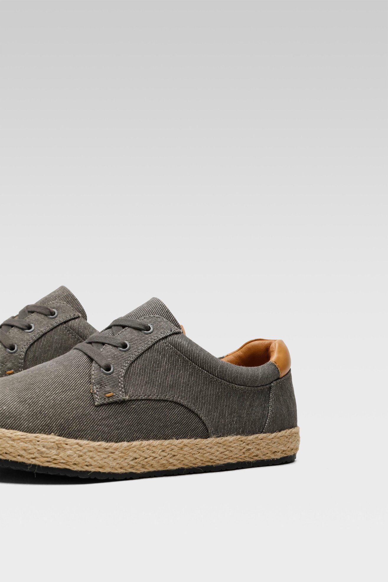 Espadryle OSCAR TAYLOR 121AM0280 Szary