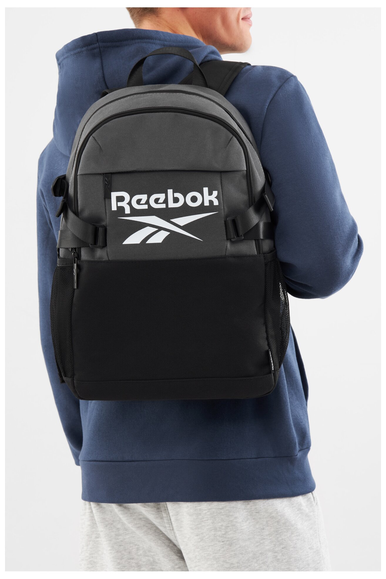 Hátizsák Reebok RBK-025-CCC-05 SZÜRKE