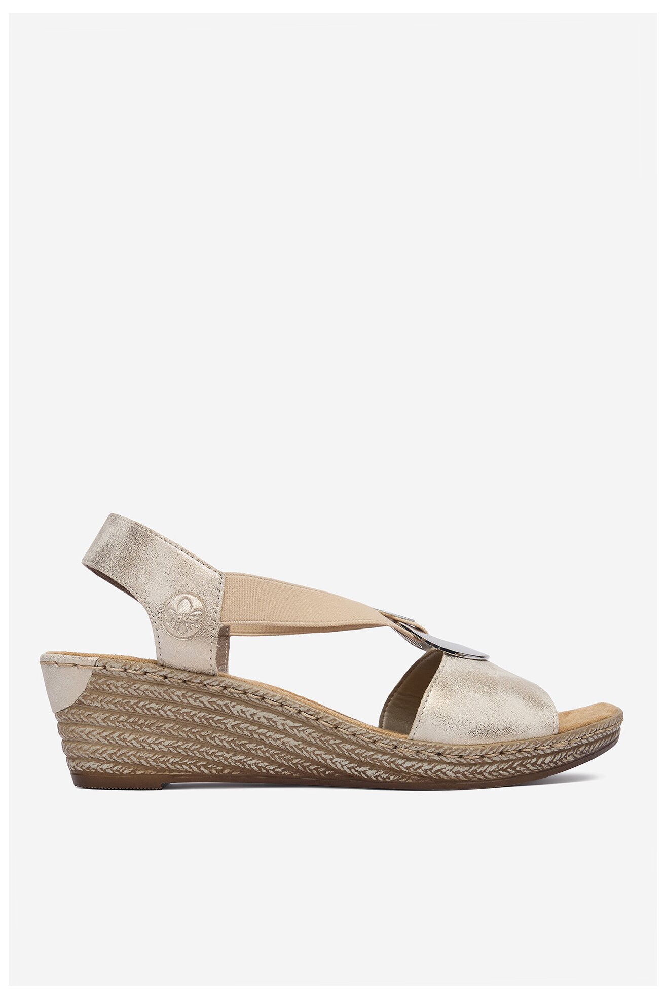 Sandały Rieker CEO-624H6-60 Beżowy