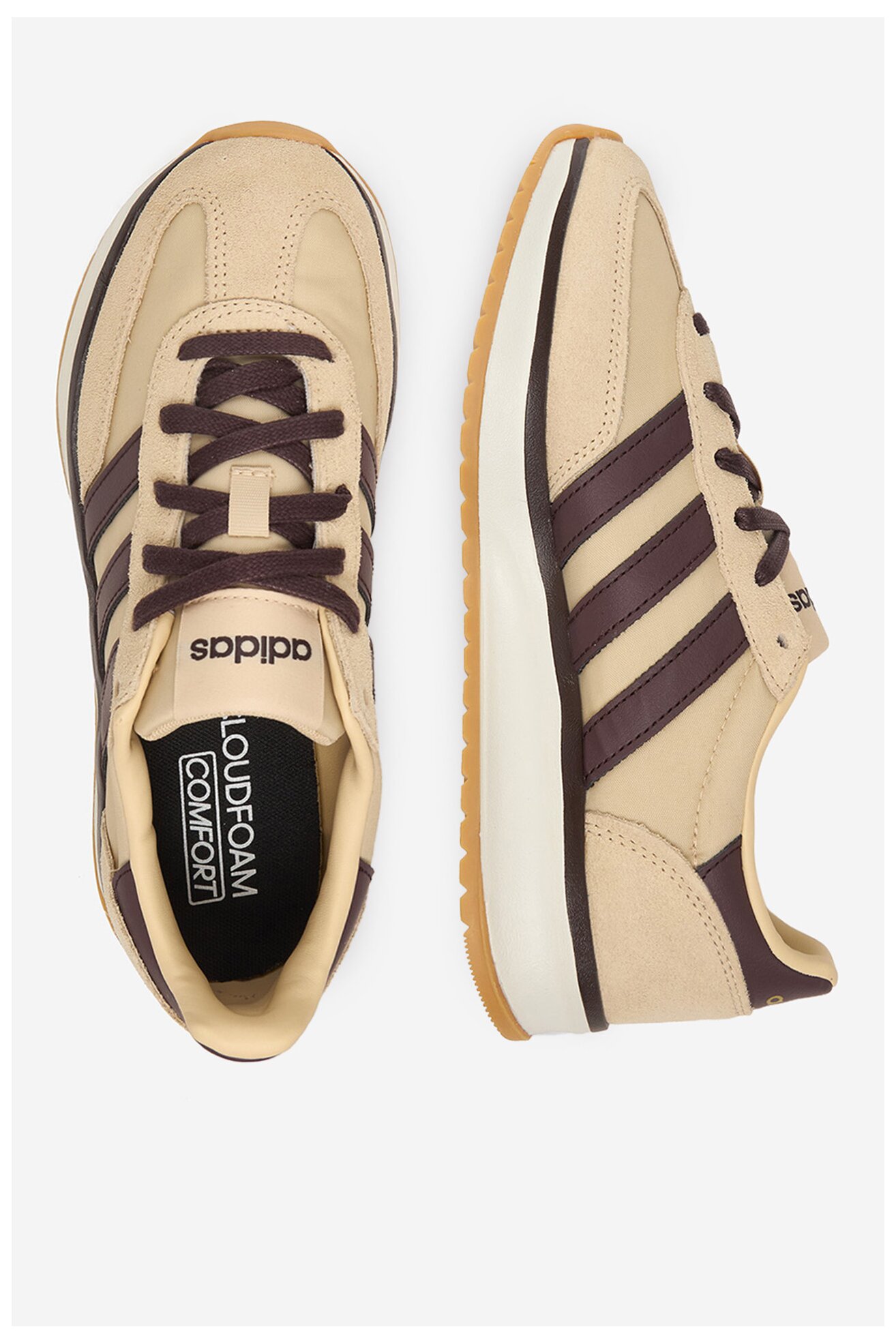 Спортни обувки adidas CEO-RUN 70S 2.0 JR2426 БЕЖОВ