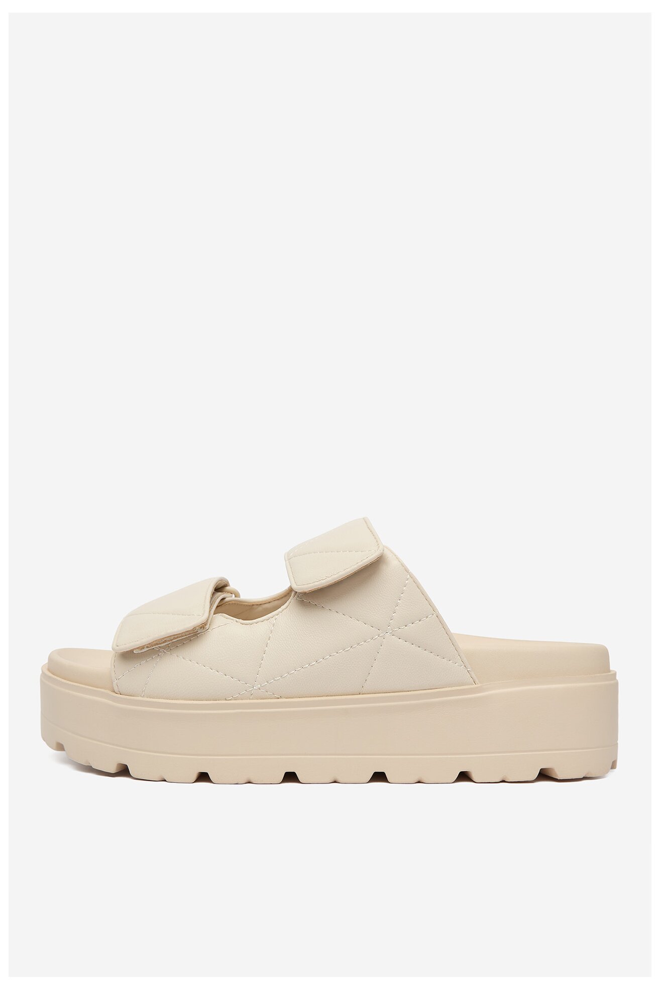 Klapki DeeZee CEO-R25SS09248 Kremowy