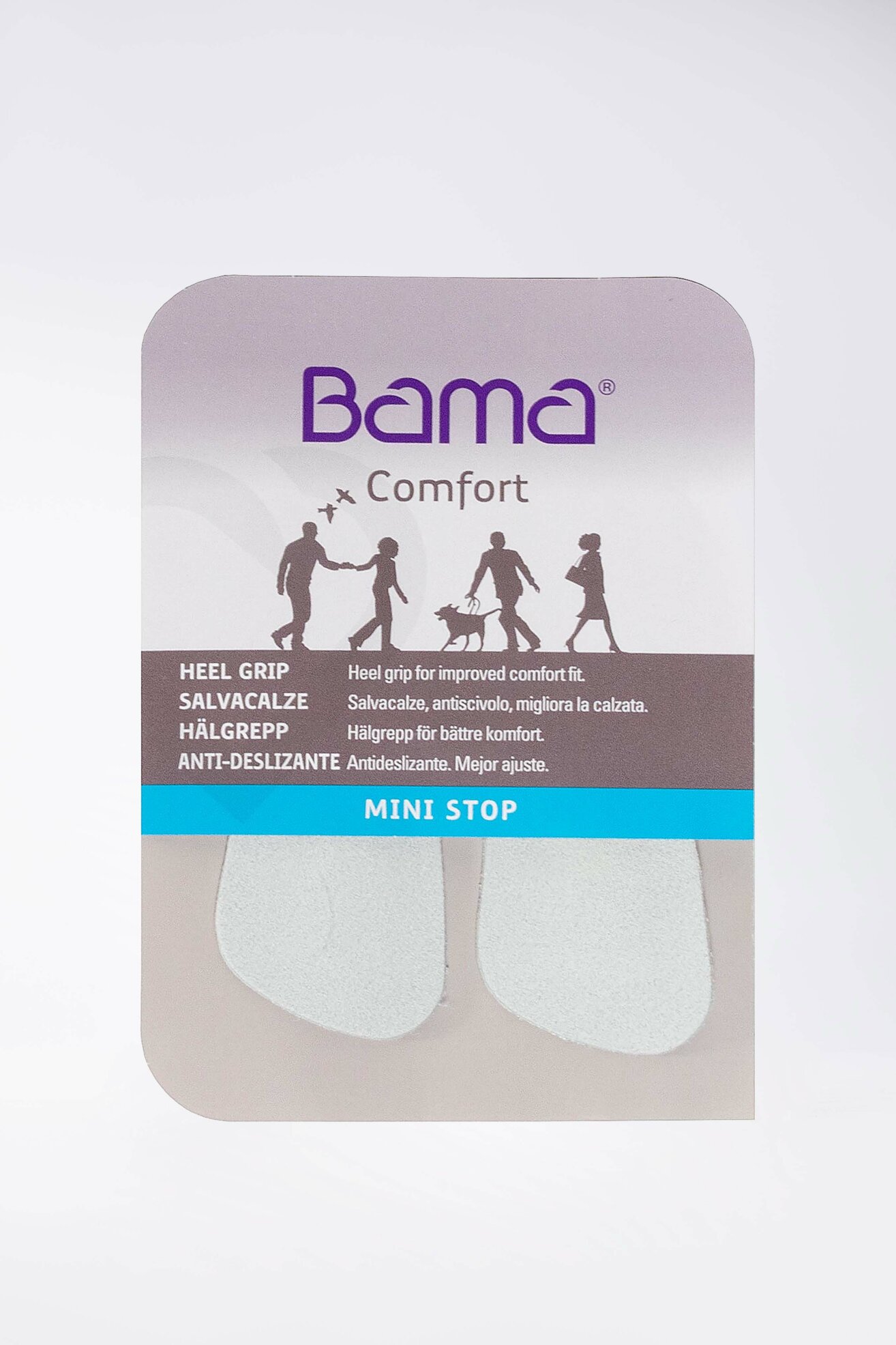 Wkładki do obuwia BAMA Zapiętka skóra MINI STOP -