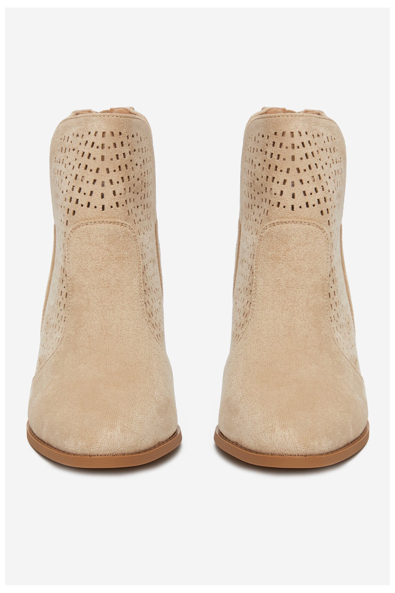 Botki DeeZee HX24060C-1 Beżowy