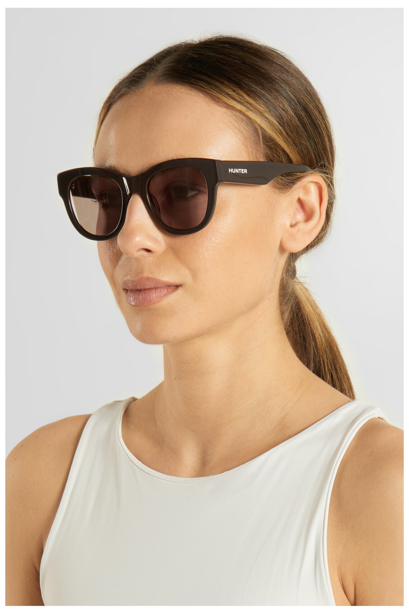 Uniseks naočare HUNTER HT 6656S SVETLO BRAON