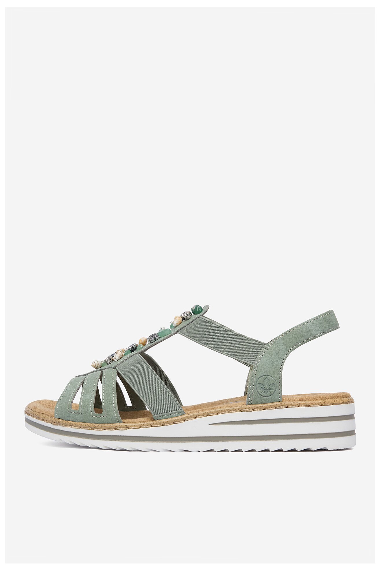 Sandały Rieker CEO-V0649-52 Oliwkowy jasny