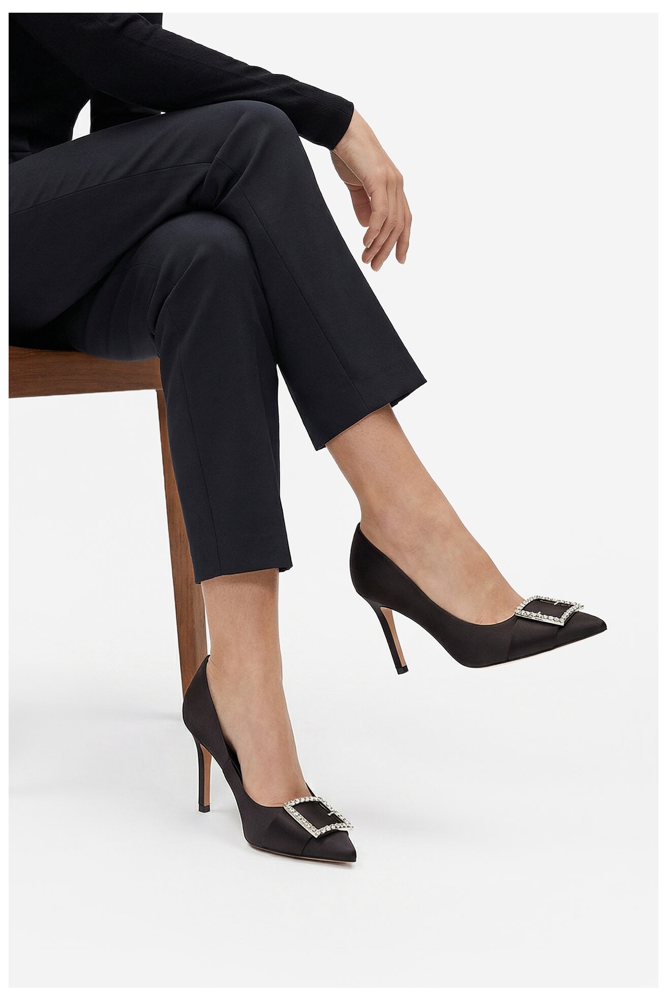 Czółenka NINE WEST CEO-LUBNA-01 Czarny