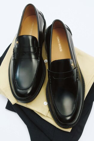 Мокасини Gino Rossi EO-PIETRO-01 125AM ЧОРНИЙ