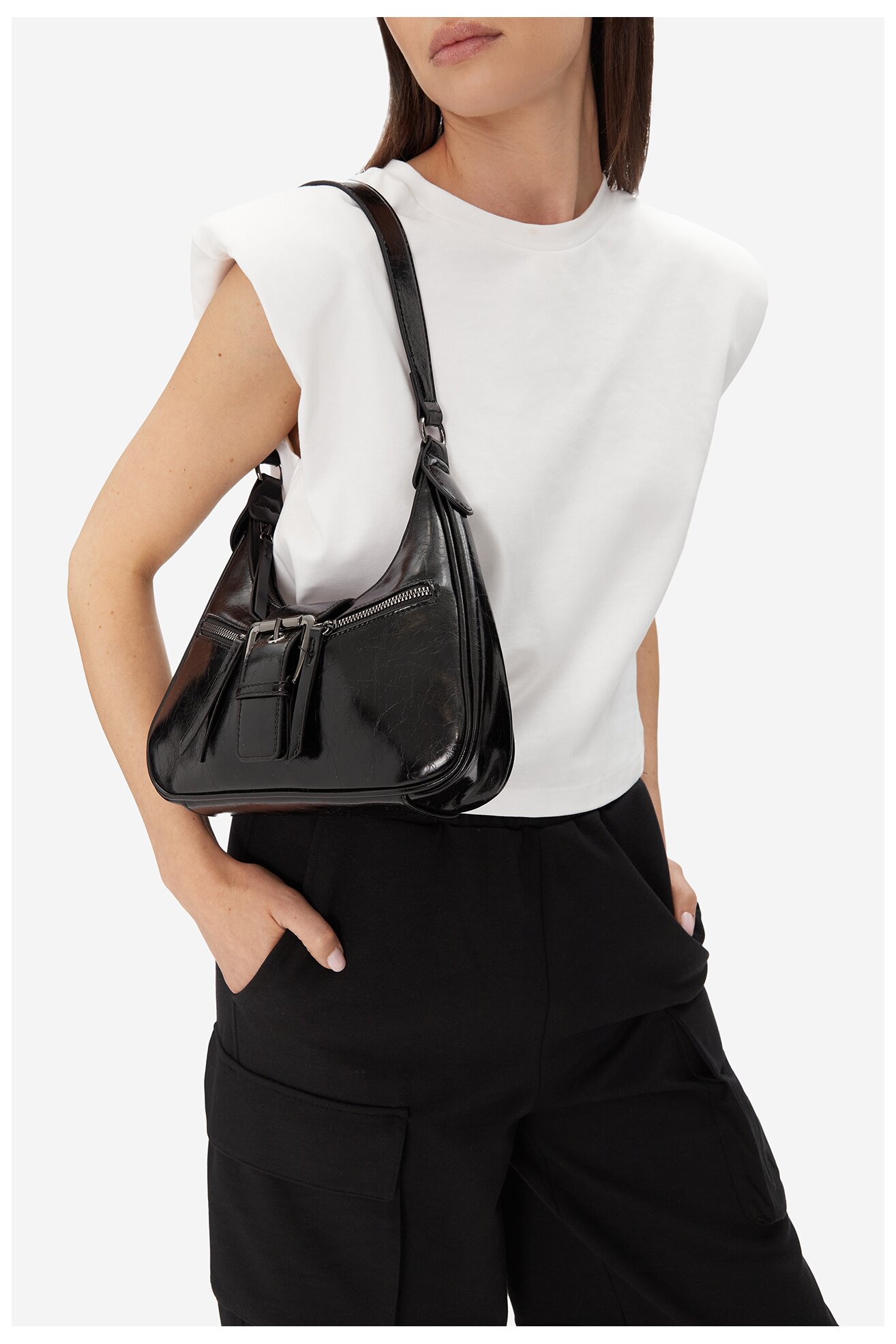 Geantă de mână DeeZee C-DZE-S-005-08 NEGRU