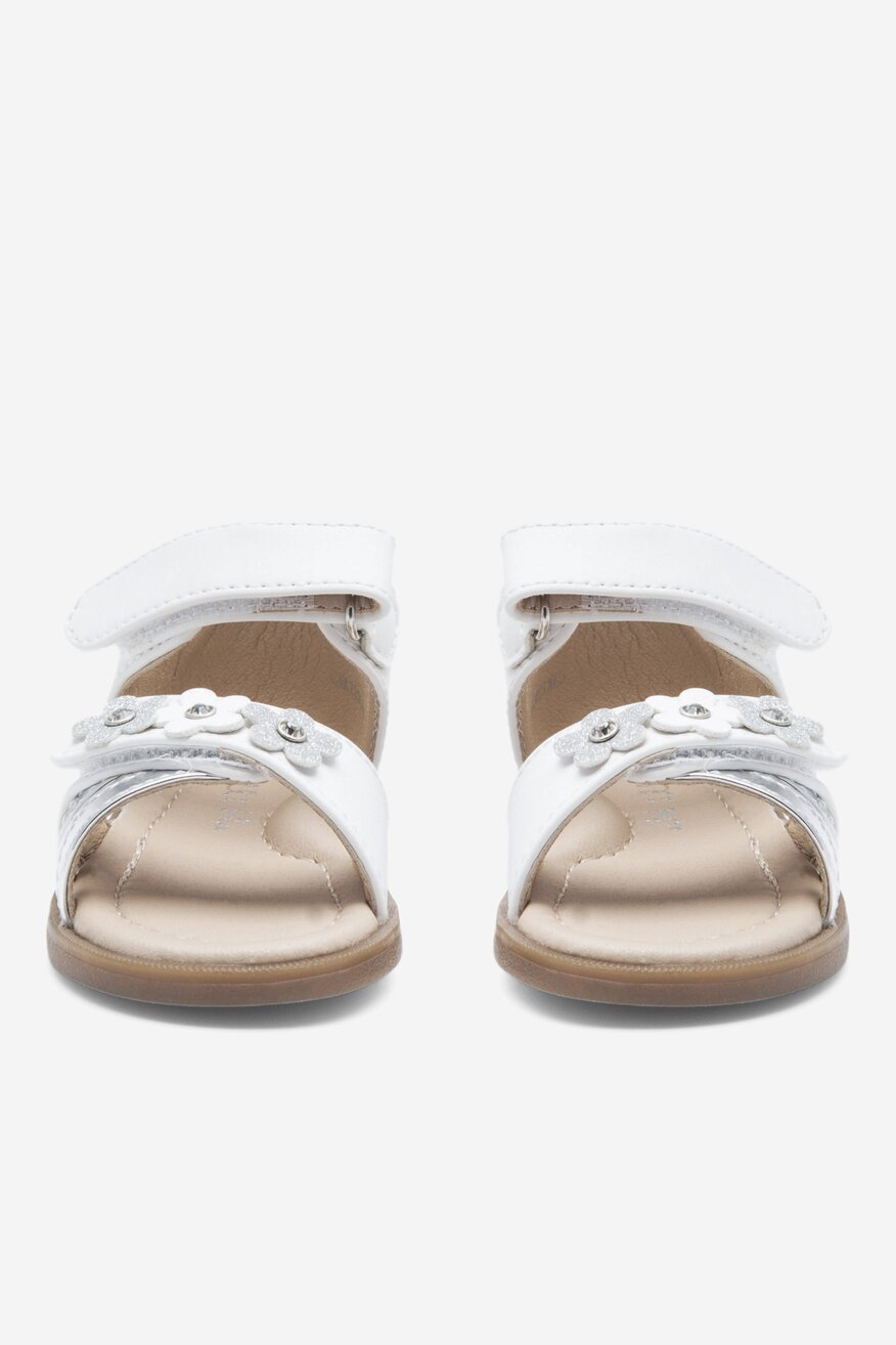 
                Nelli Blu - Sandały białe - 5904862827216