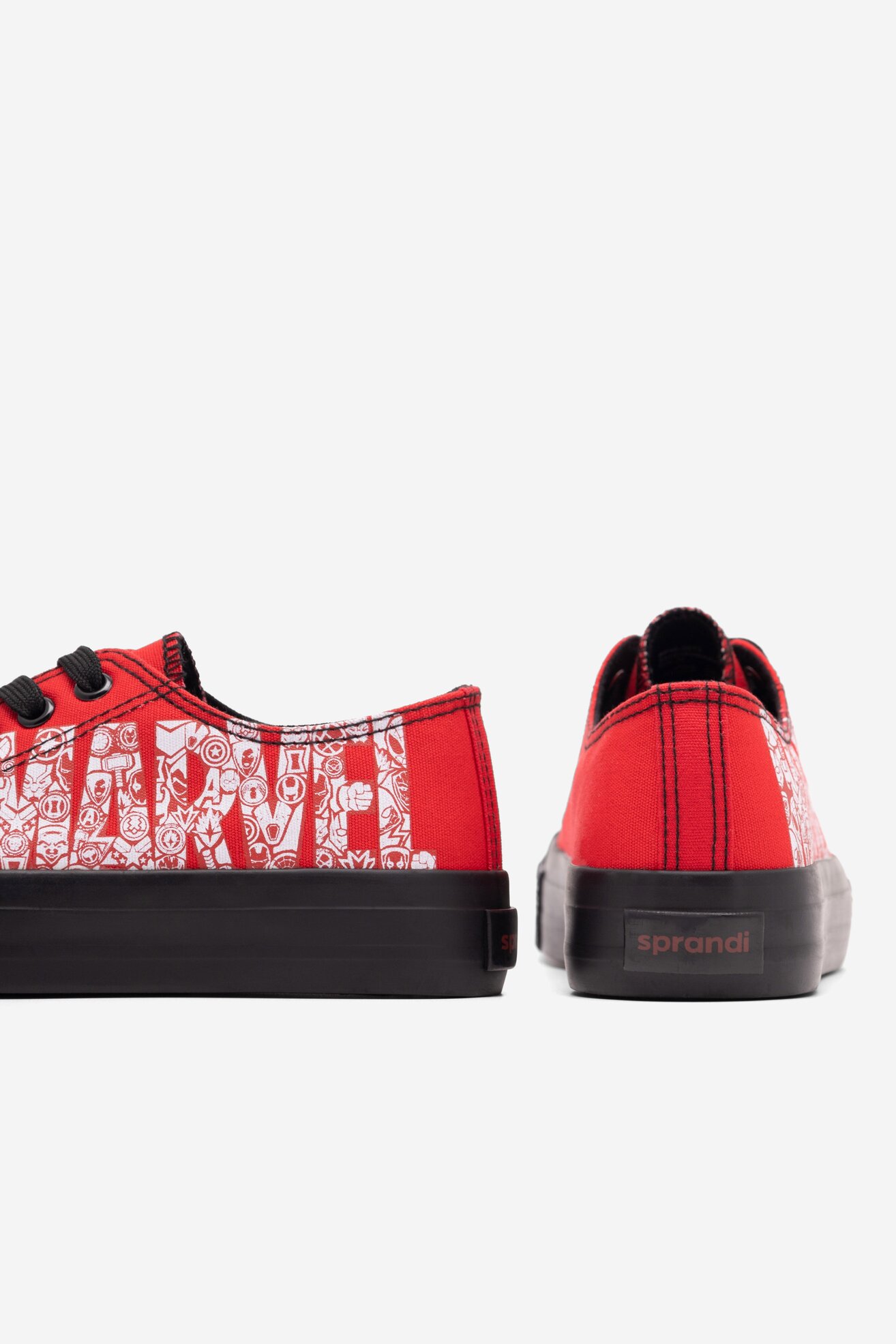 Trampki MARVEL 100 BP40-SS23-301D100MARVEL Czerwony