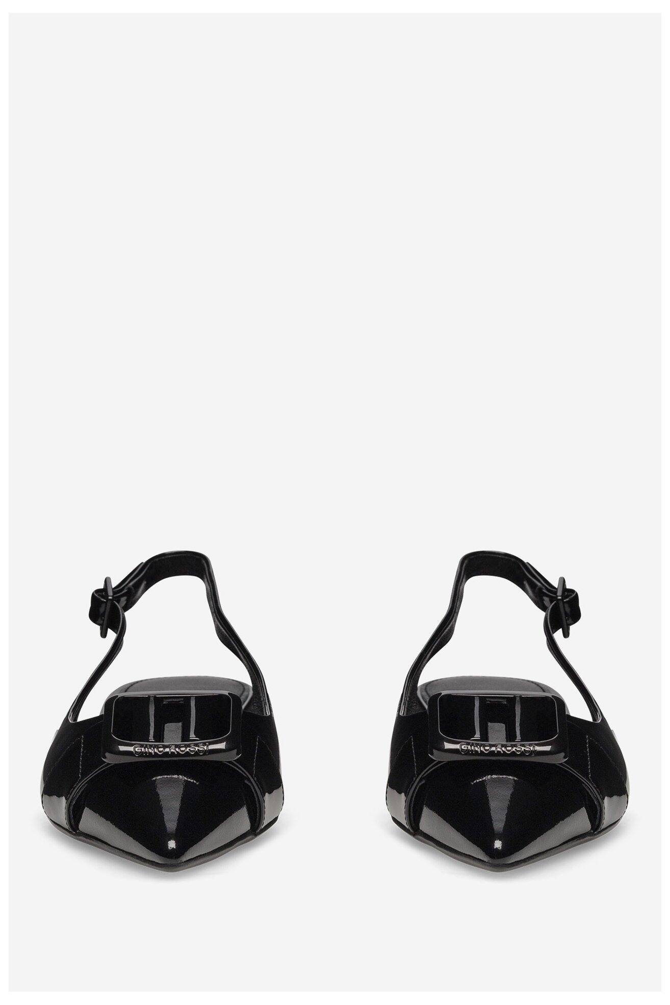 Baleriny Gino Rossi AGORA-V1166-01-1 Czarny