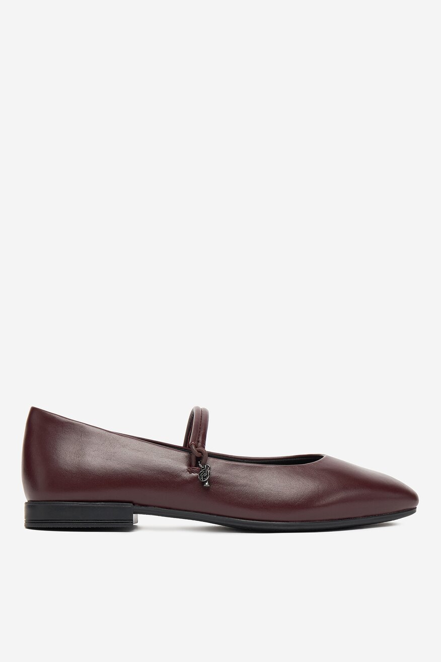Baleríny Lasocki BORDÓ - 5906751231999
