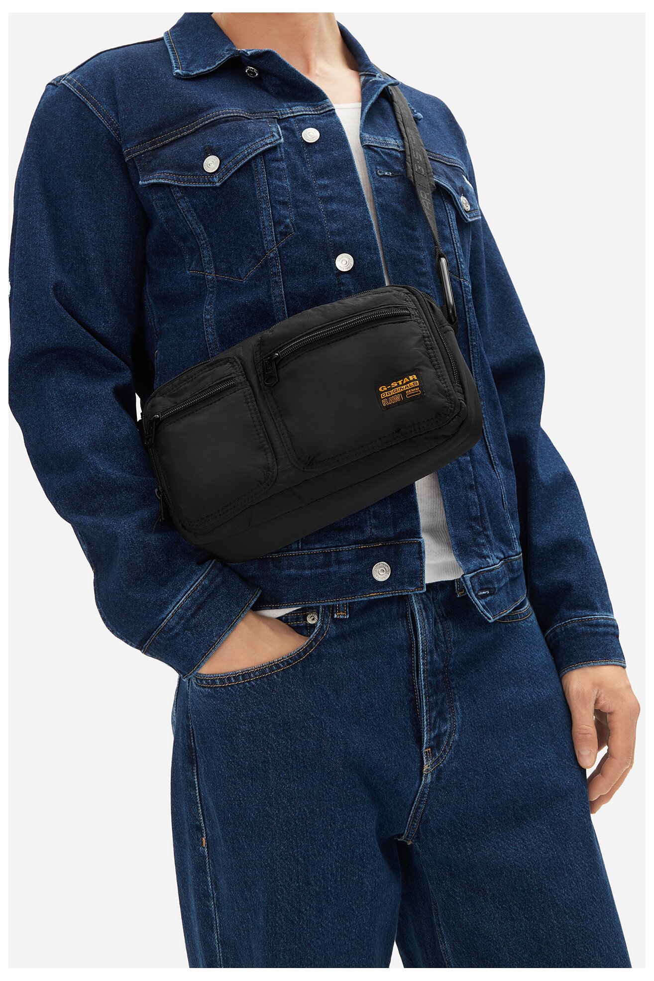 Muška torba G-STAR RAW GSR-B-014-07 CRNA