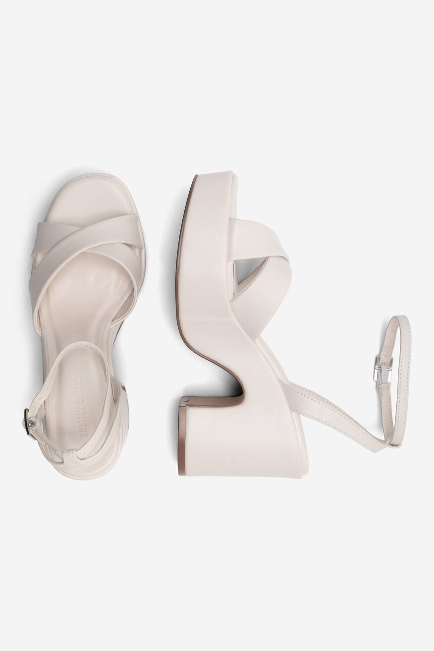 Jenny Fairy - Sandały beżowe - 5904862772059