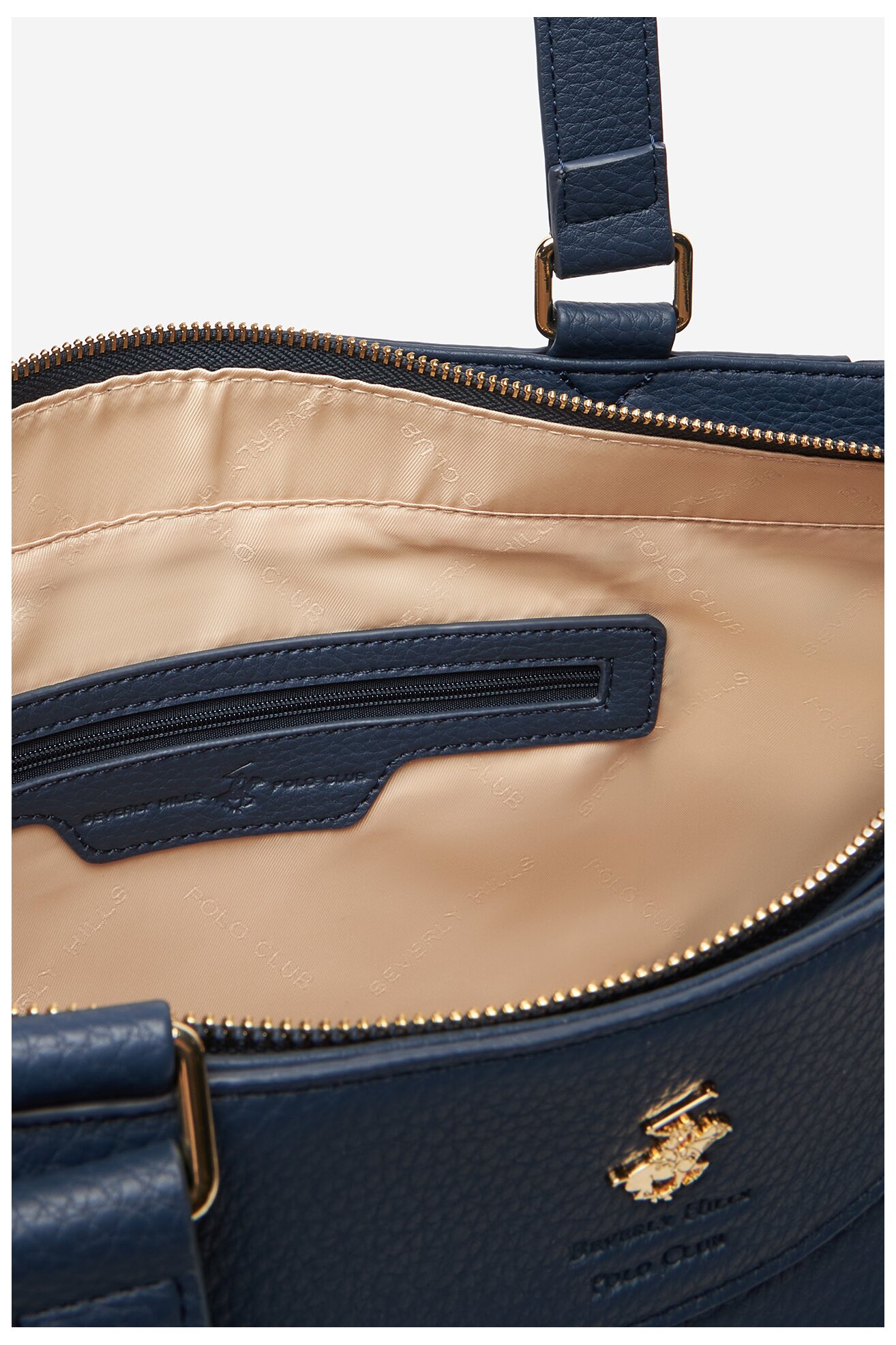 Kézitáska Beverly Hills Polo Club C-BHPC-L-002-08 SÖTÉTKÉK