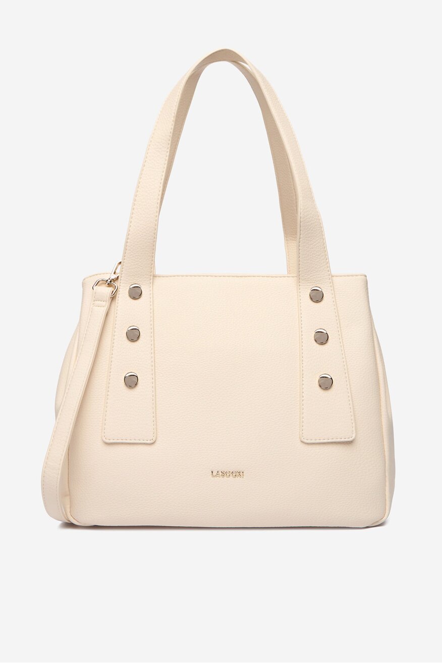 
                        Дамска чанта Lasocki CEO-LSK-L-011-09 СЛОНОВА КОСТ - 5906751521441