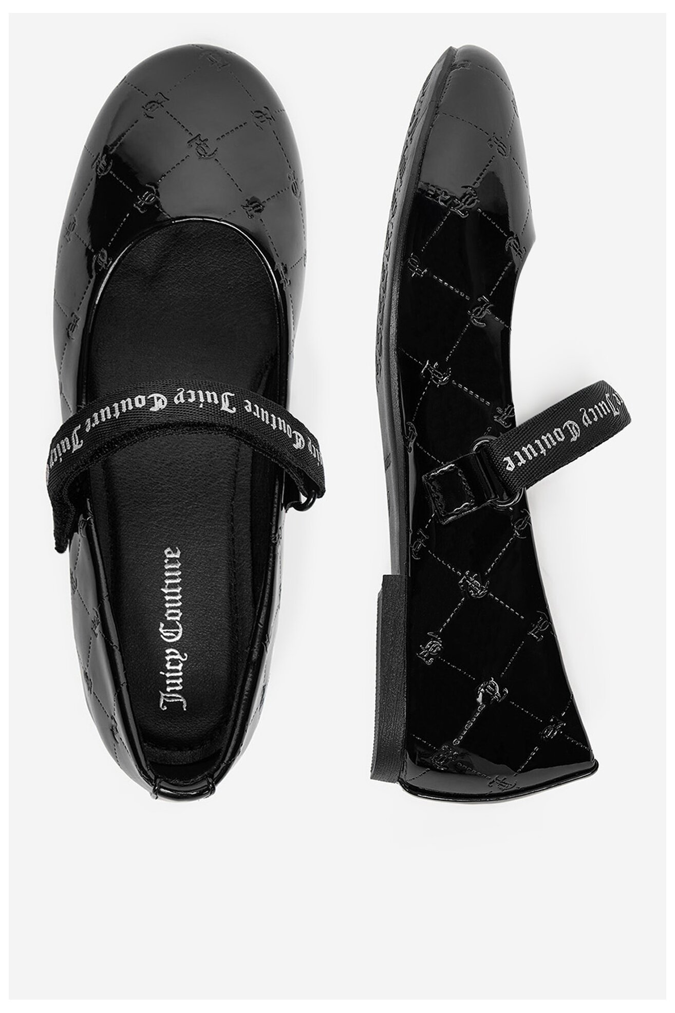 Baleriny Juicy Couture CEO-CS21273-01 Czarny