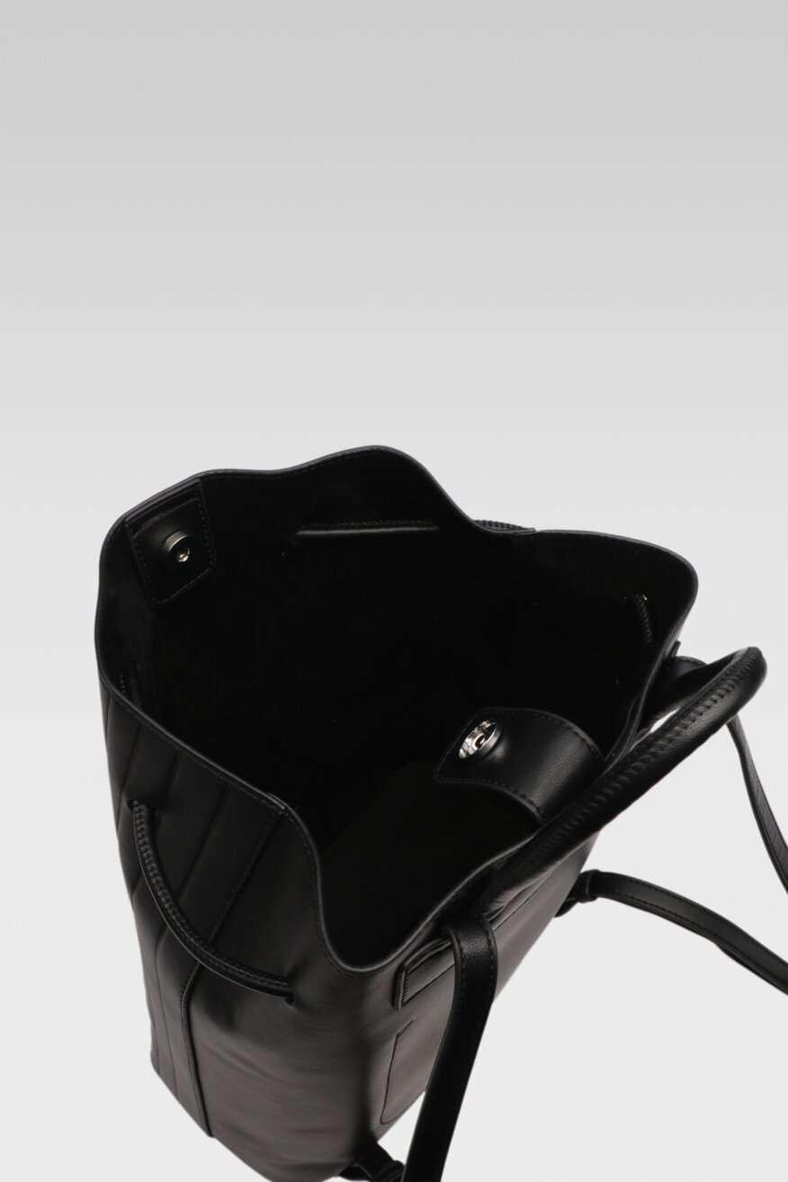 
                Gino Rossi - Plecak skórzany czarny - 5903698571331