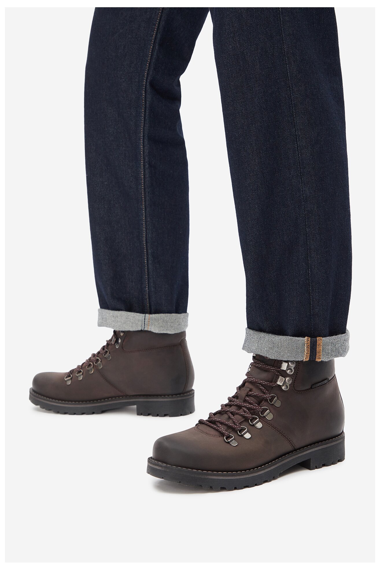 Trzewiki Badura CEO-BOWER-08 MI08 Brązowy ciemny