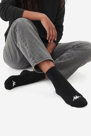 Čarape Kappa CEO_KR_FRESH_SS26 (3-PACK) CRNA