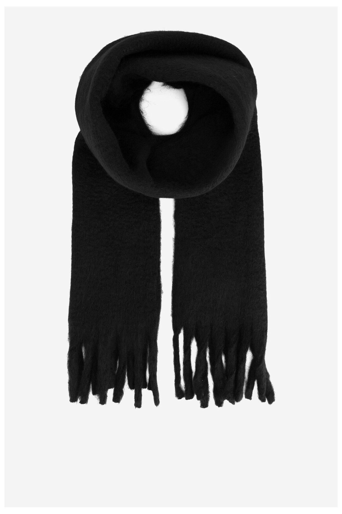 Női sál Jenny Fairy 4W4-001-AW24 FEKETE