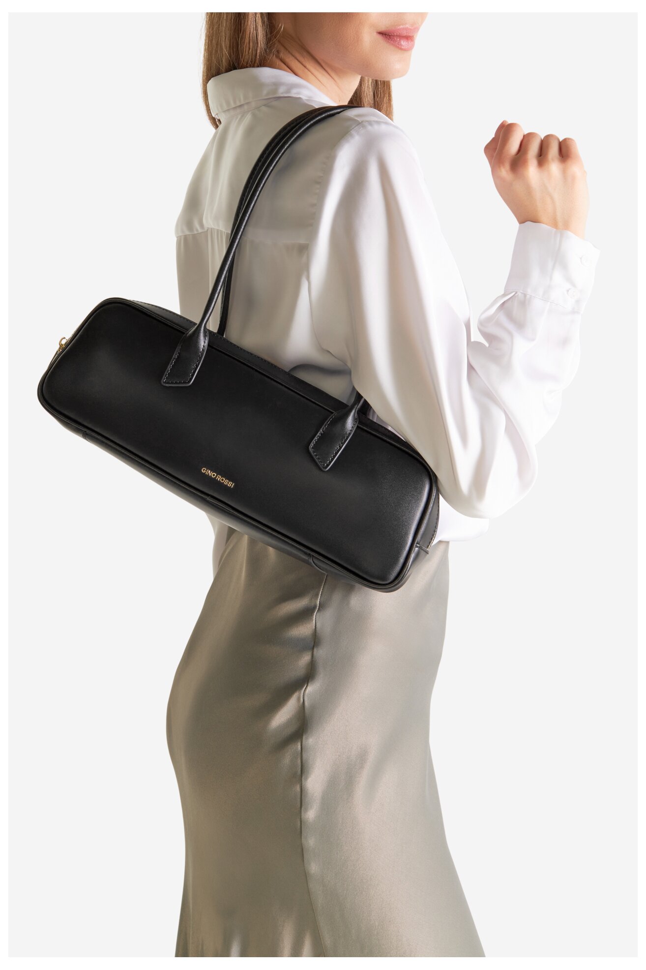 Kézitáska Gino Rossi CS11166-001 FEKETE