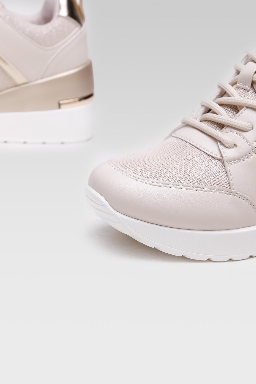 
                Jenny Fairy - Półbuty pastelowe beżowe - 5904248197261