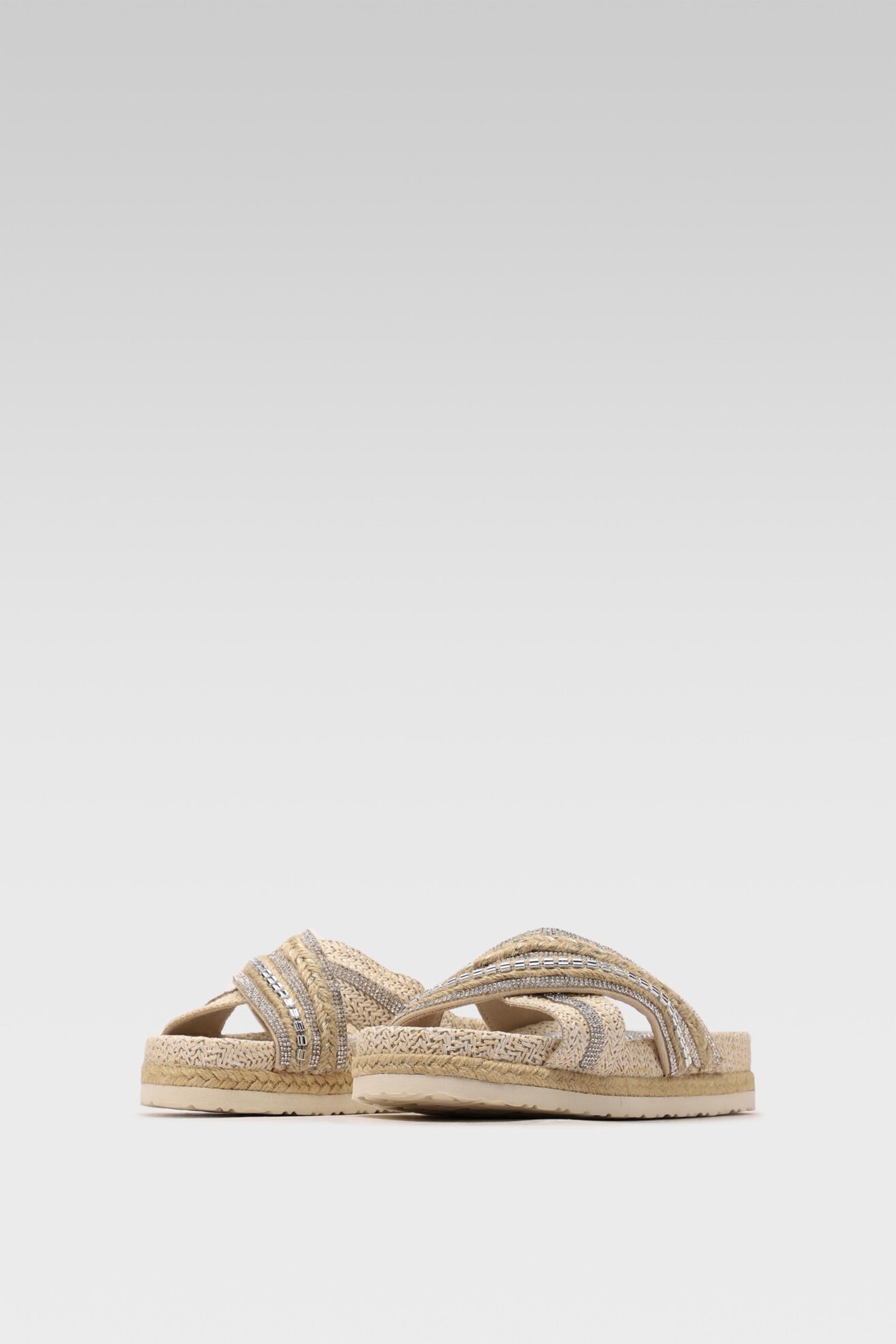 Klapki DeeZee WS210432-01 Beżowy