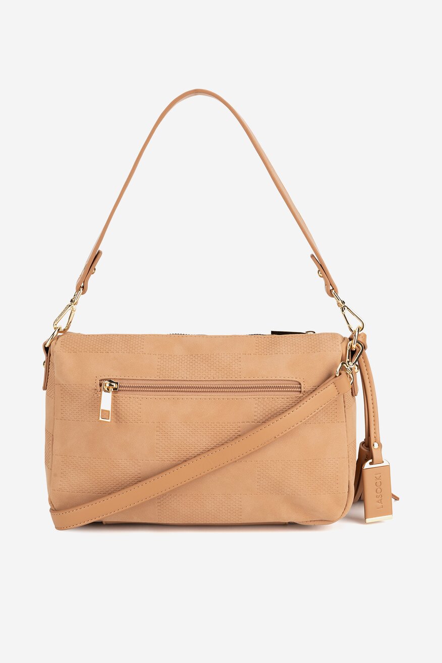 Дамска чанта Lasocki КАМЕЛ - 5905588833680
