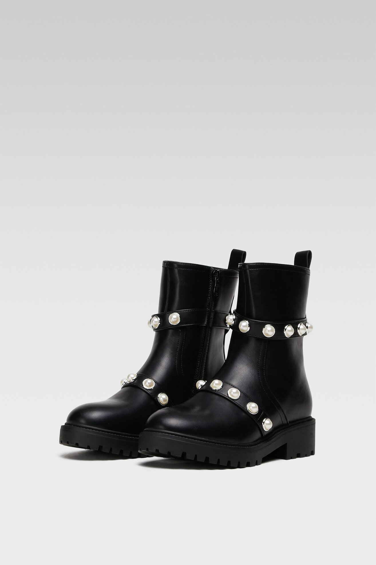 Botki DeeZee WS0903-01 Czarny