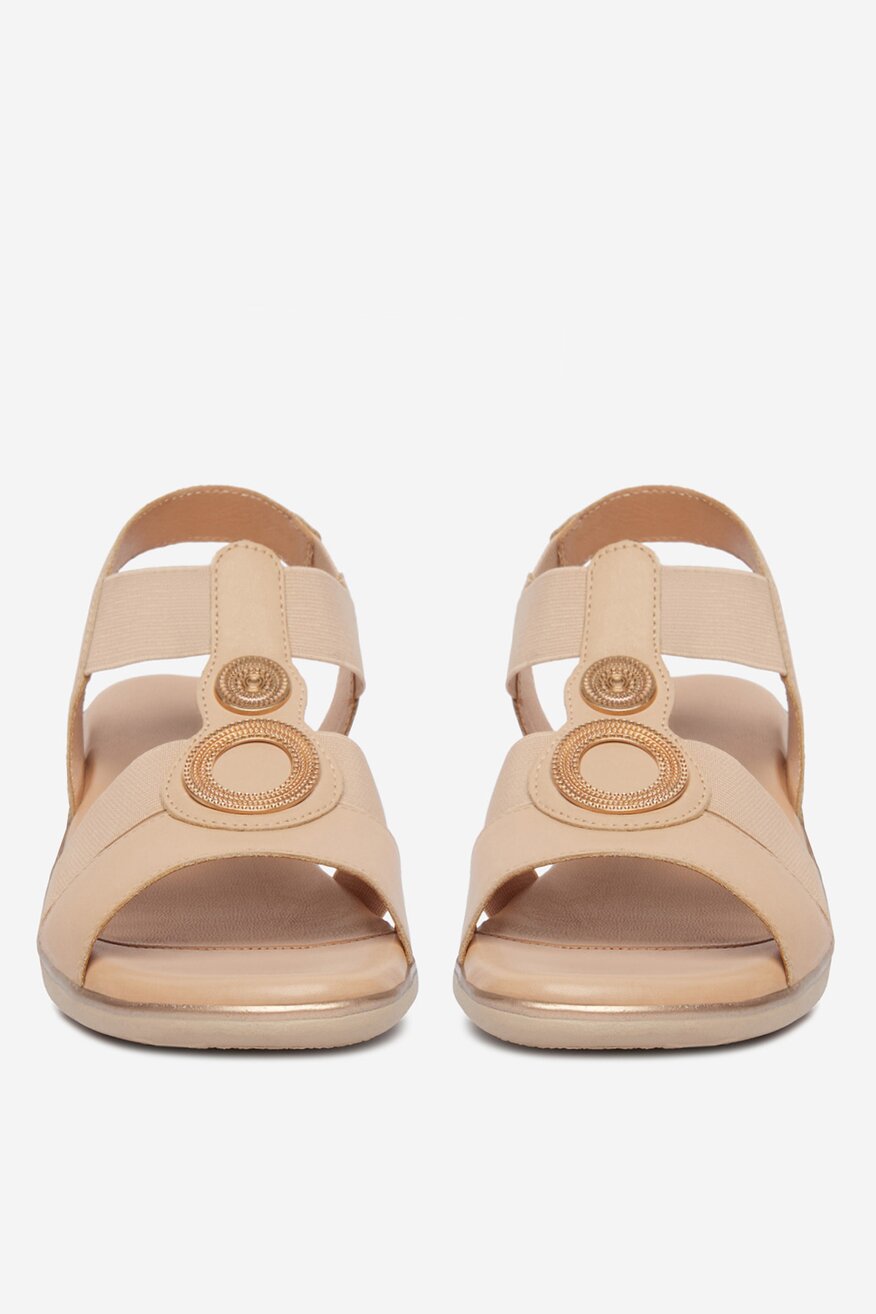 Go Soft - Sandały skórzane - 5906751917442