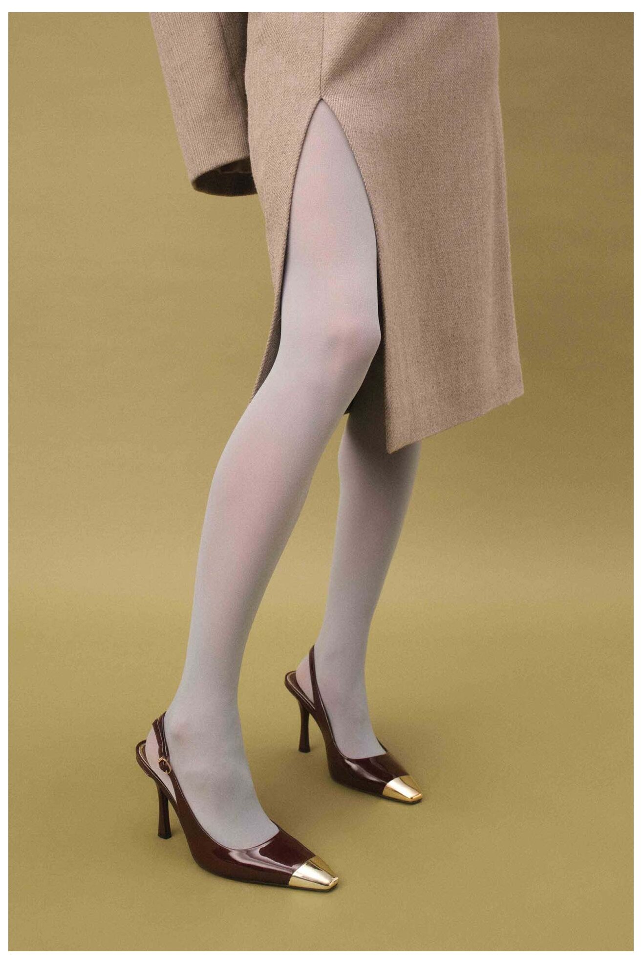 Körömcipő NINE WEST WFA3376-1 BARNA