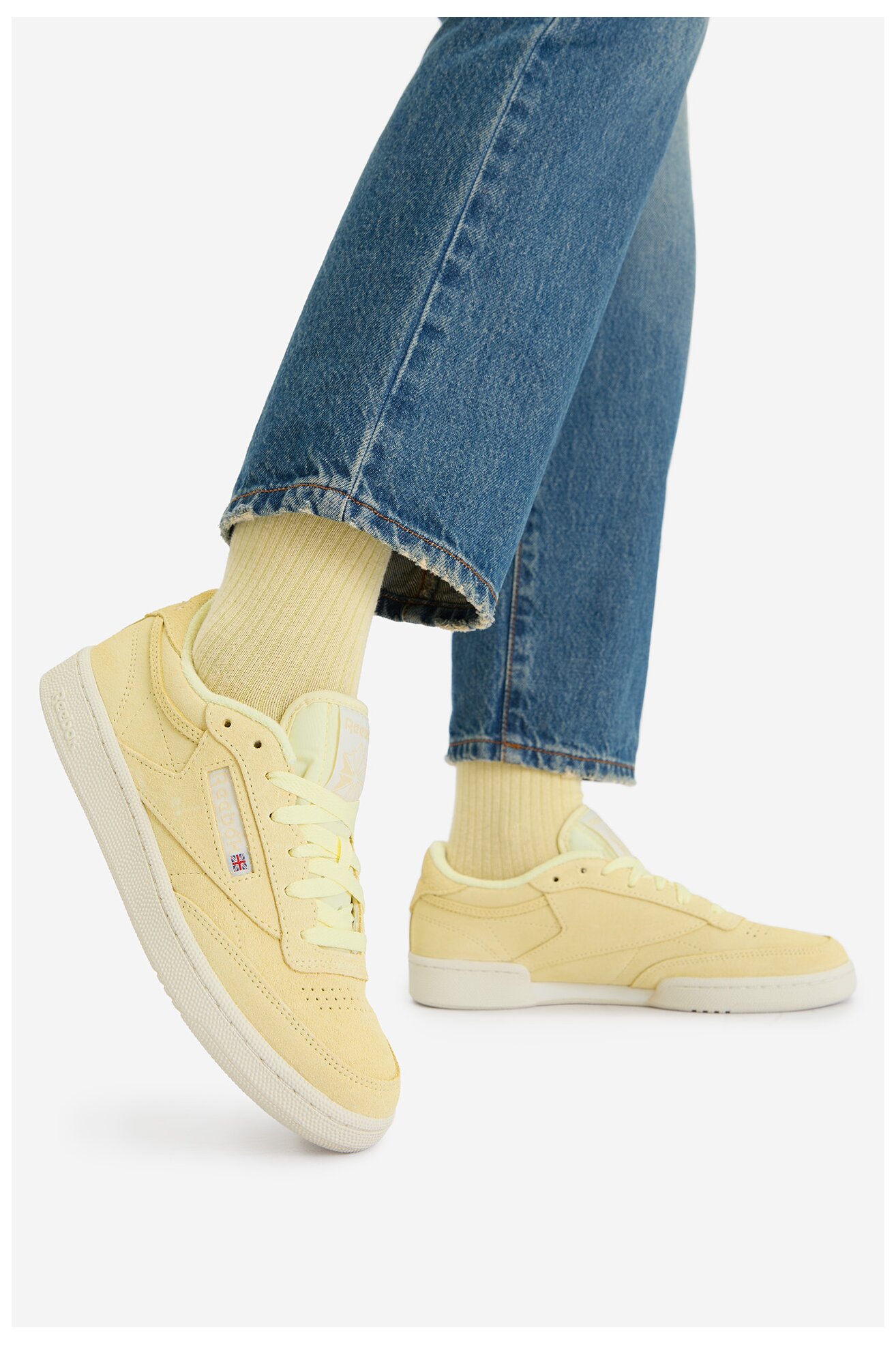 Obuwie sportowe Reebok EO-CLUB C 85 100263742 Beżowy