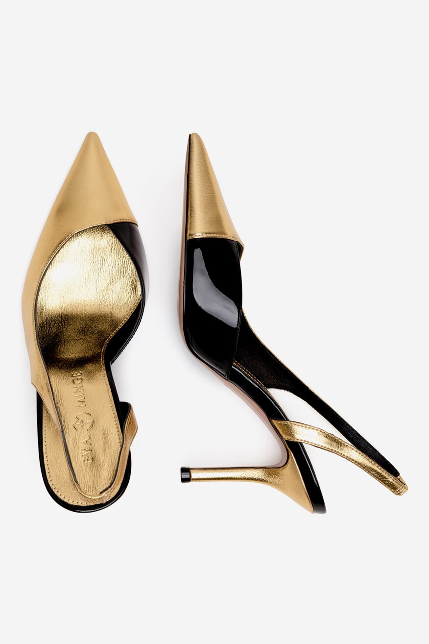 
                Елегантни обувки EVA MINGE ЗЛАТИСТ - 5903698173788