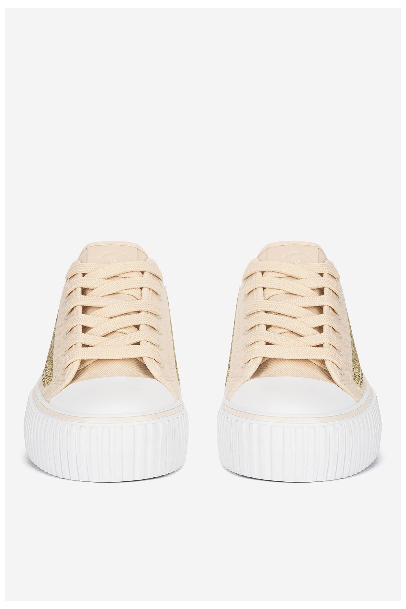 Plátěná obuv Beverly Hills Polo Club BHPC058W BÉŽOVÁ