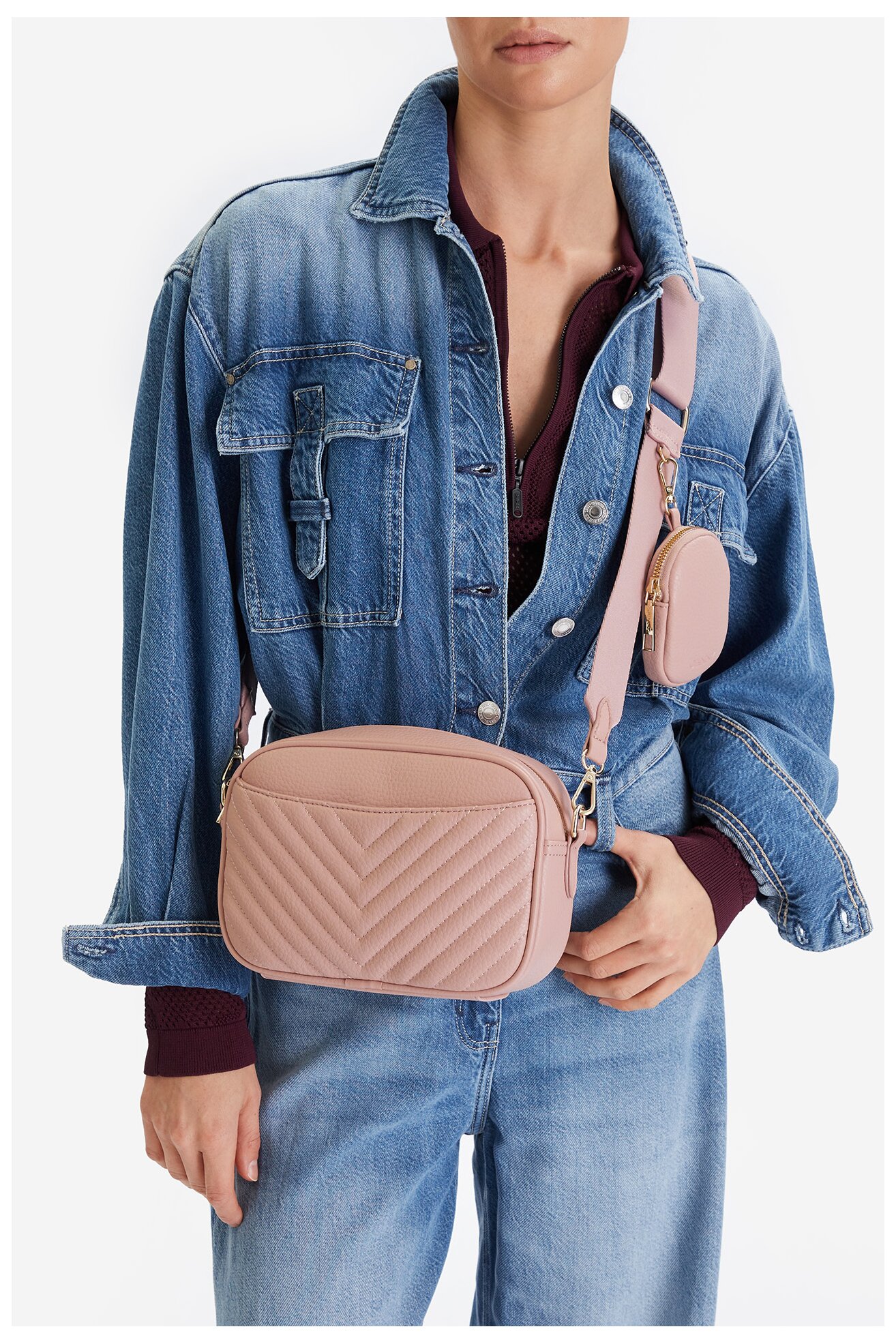 Дамска чанта Jenny CEO-JNY-M-025-07 РОЗОВ