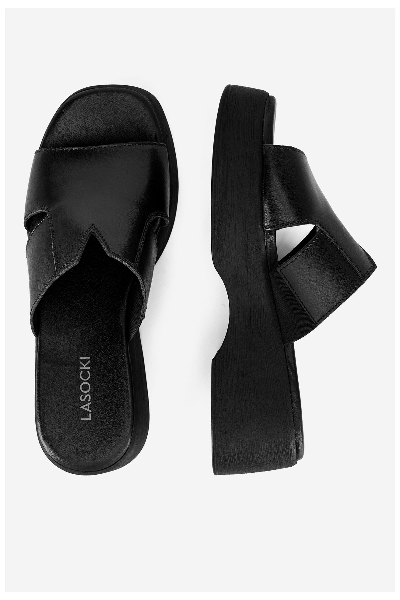 Șlapi Lasocki WI23-NAGINA-01 NEGRU