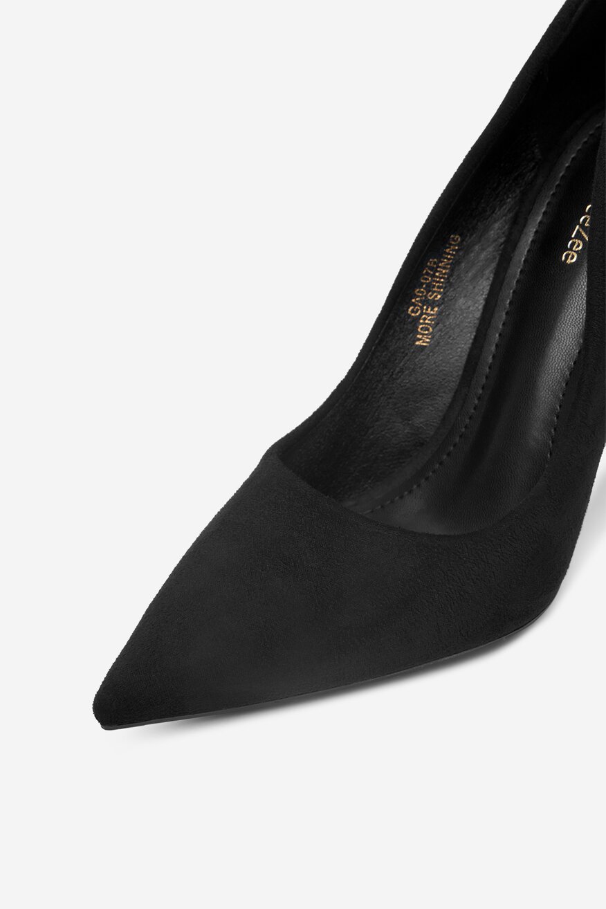 Pantofi cu toc DeeZee NEGRU - 5904410893410