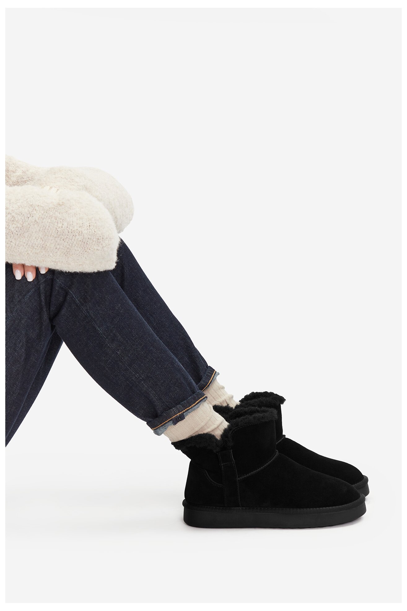 Ghete Lasocki CEO-HJF241211-5 NEGRU