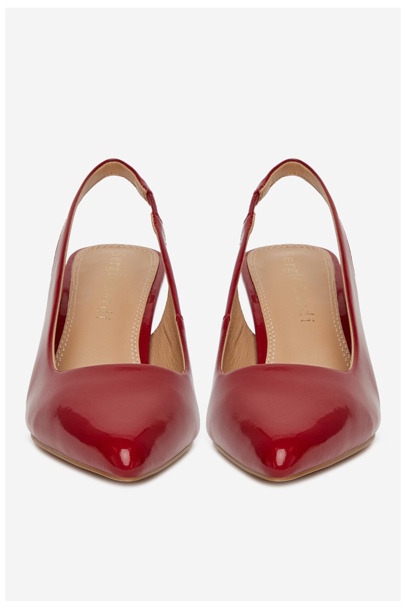 Lodičky Sergio Bardi WYL3994-3Z-SB ČERVENÁ