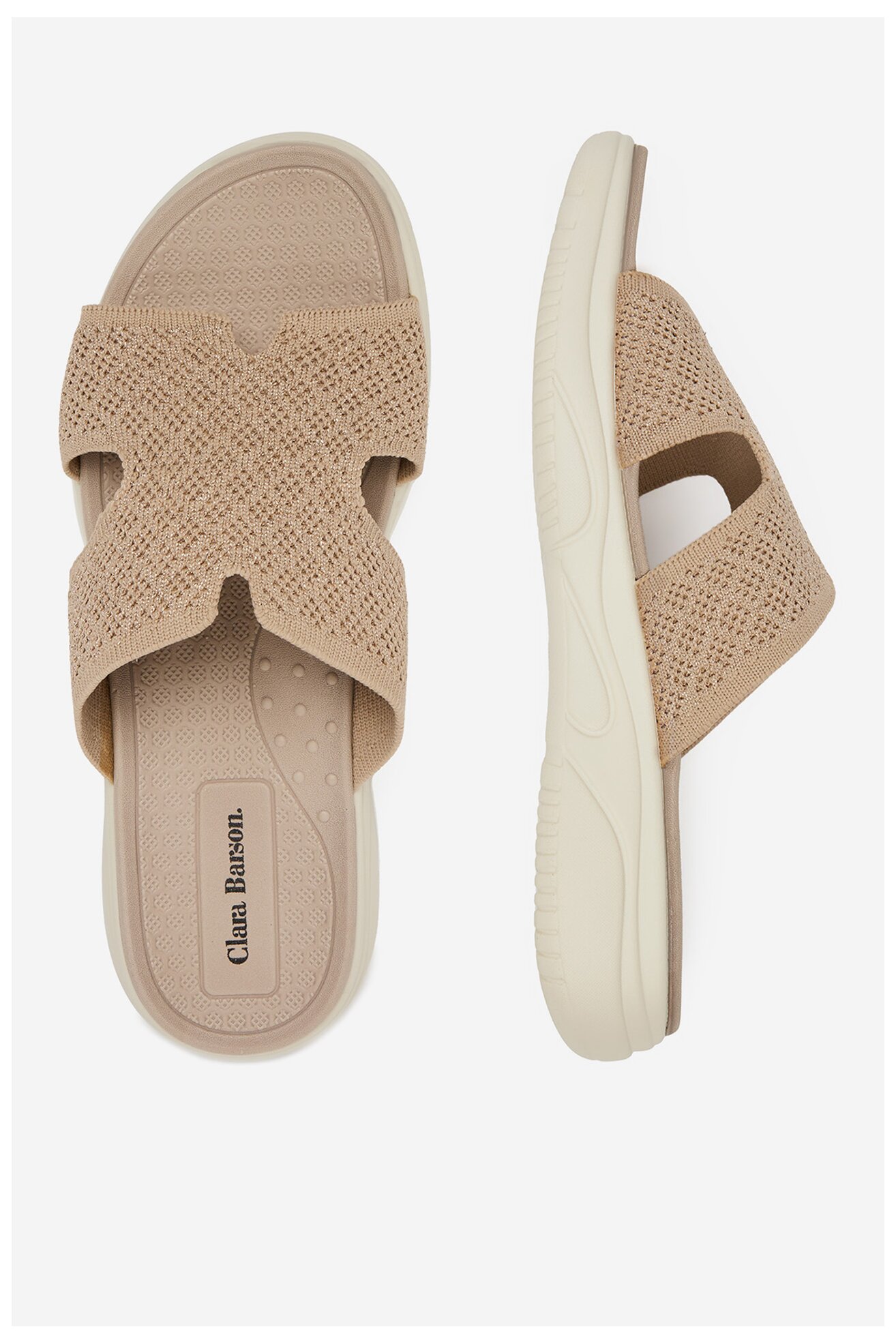 Șlapi Clara Barson R25SS02834 BEJ