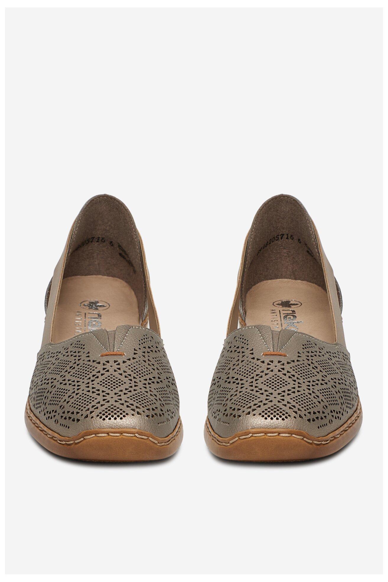 Baleriny Rieker 41351-90 BÉZS