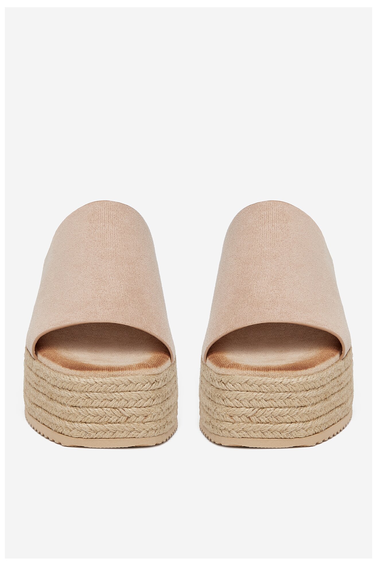 Klapki DeeZee LE601-113 Beżowy