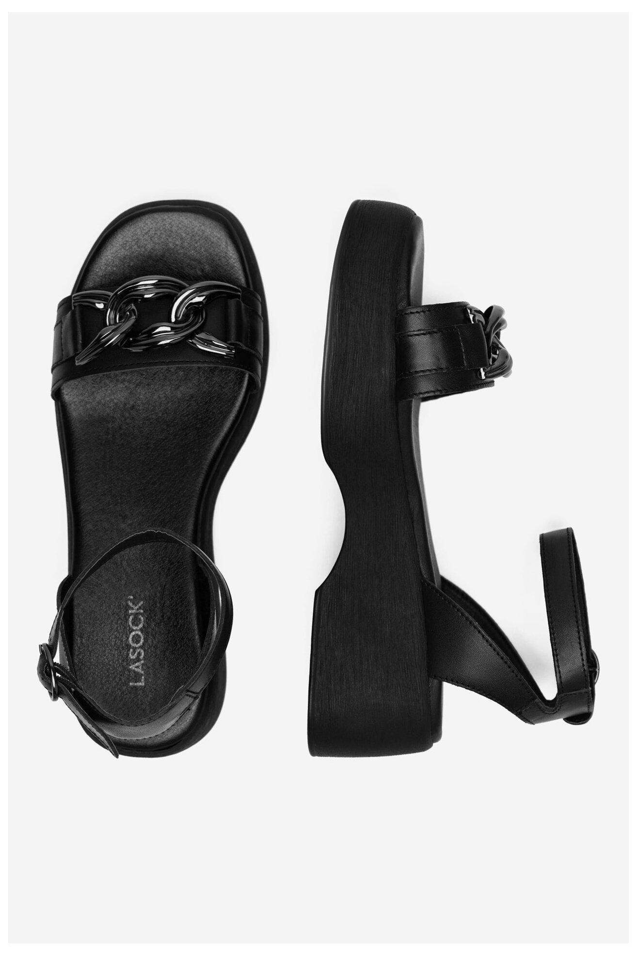 Sandale Lasocki WI23-NAGINA-03 CRNA