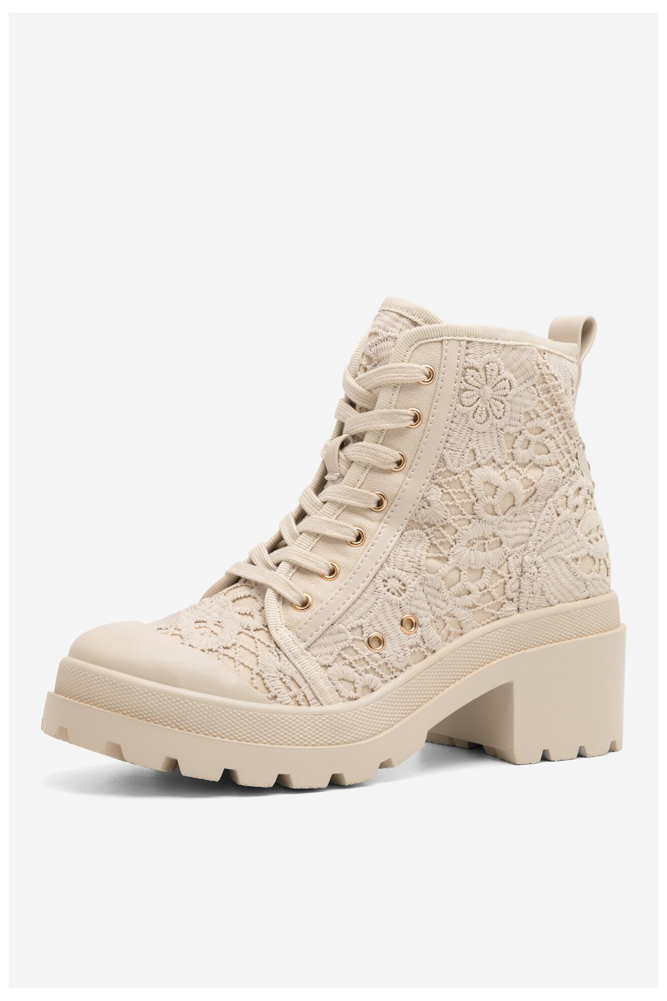 Trzewiki DeeZee WS5512-01 Beżowy