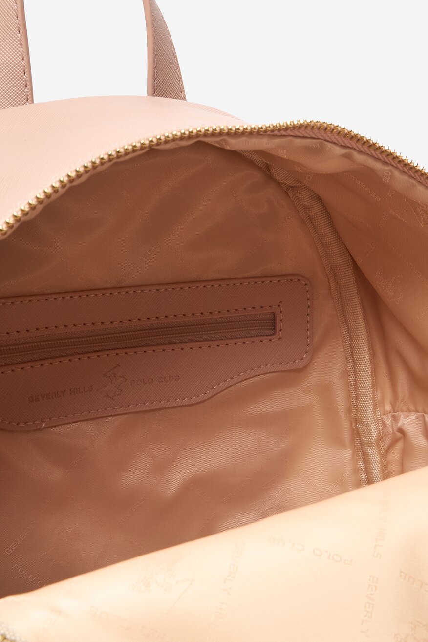 Hátizsák Beverly Hills Polo Club RÓZSASZÍN - 5906751522387