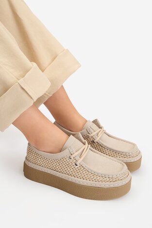 Напівчеревик ROXY CWBEOB-YB24A030-1 БЕЖЕВИЙ