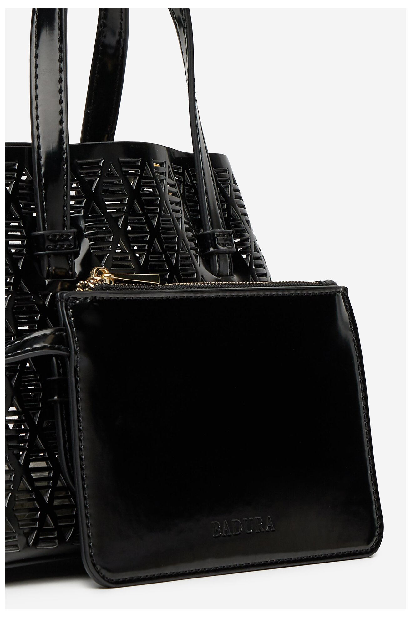 Kézitáska Badura WEN-07 FEKETE
