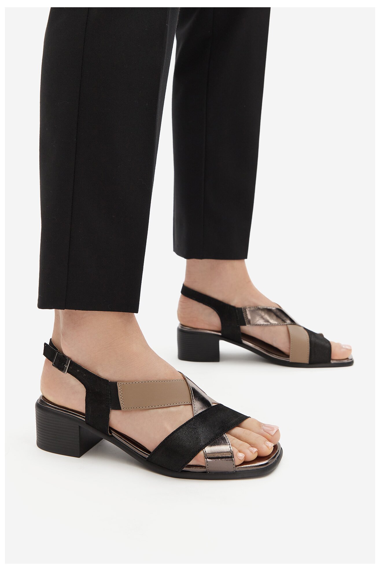 Szandál Lasocki WI23-POSITANA-01 SZÜRKE